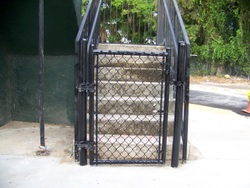 Custom made gates to fit any odd size you might have, we can do it!