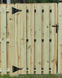 Wooden Fence from Daniels Fence in Stuart, Florida.  We server all of the Treasure Coast.
